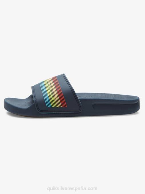 azul 2 8-16 sandalias Rivi con marca denominativa D6T4D2162 Niños Quiksilver