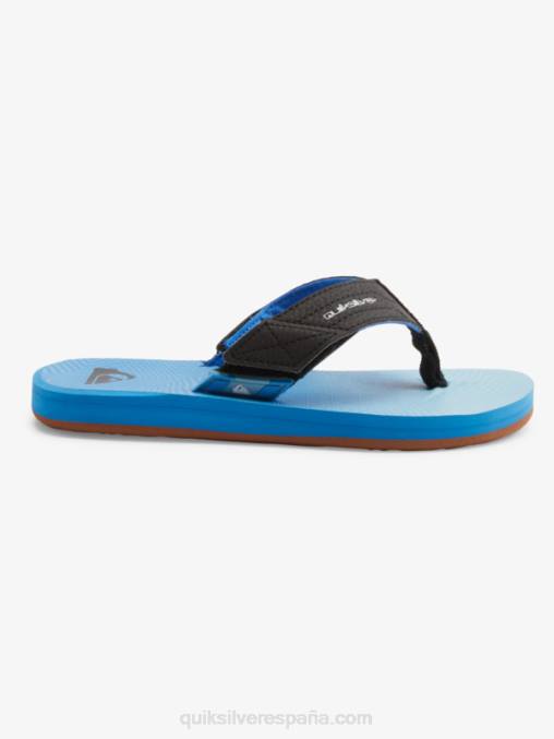 azul 5 8-16 sandalias carver switch D6T4D2211 Niños Quiksilver