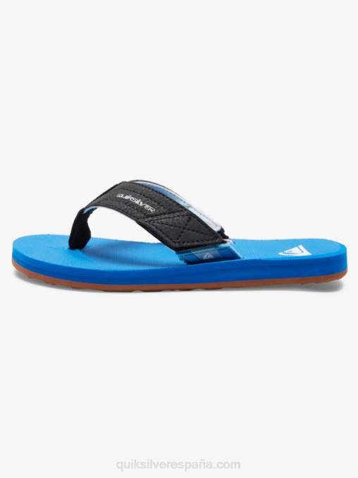 azul 5 8-16 sandalias carver switch D6T4D2211 Niños Quiksilver