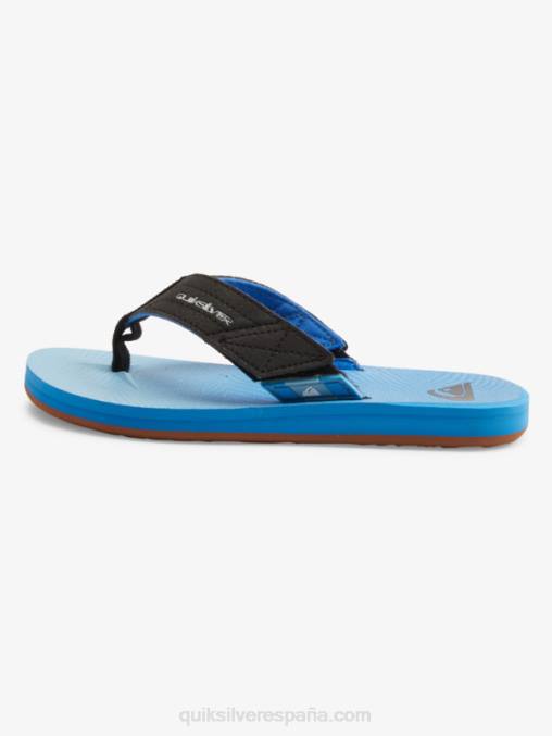 azul 5 8-16 sandalias carver switch D6T4D2211 Niños Quiksilver