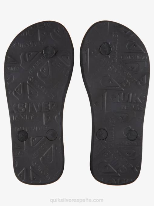 azul negro 8-16 chanclas molokai D6T4D2030 Niños Quiksilver