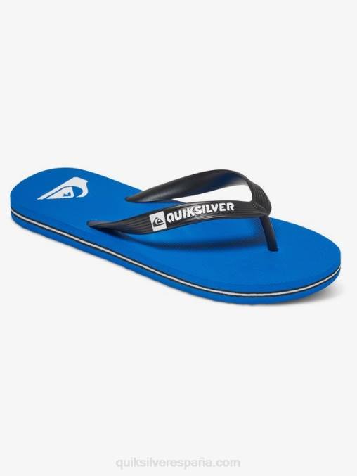 azul negro 8-16 chanclas molokai D6T4D2107 Niños Quiksilver