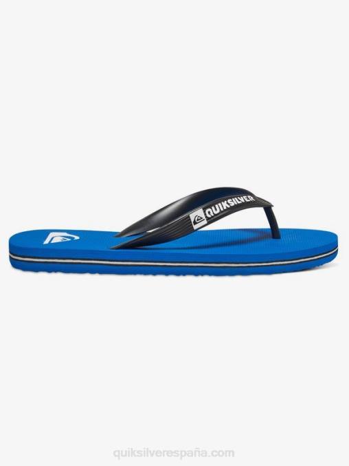 azul negro 8-16 chanclas molokai D6T4D2107 Niños Quiksilver