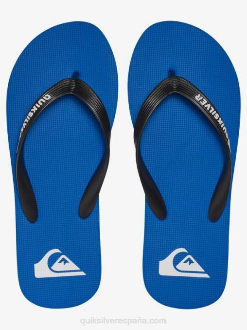 azul negro 8-16 chanclas molokai D6T4D2107 Niños Quiksilver