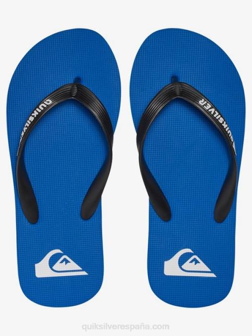 azul negro 8-16 chanclas molokai D6T4D2107 Niños Quiksilver