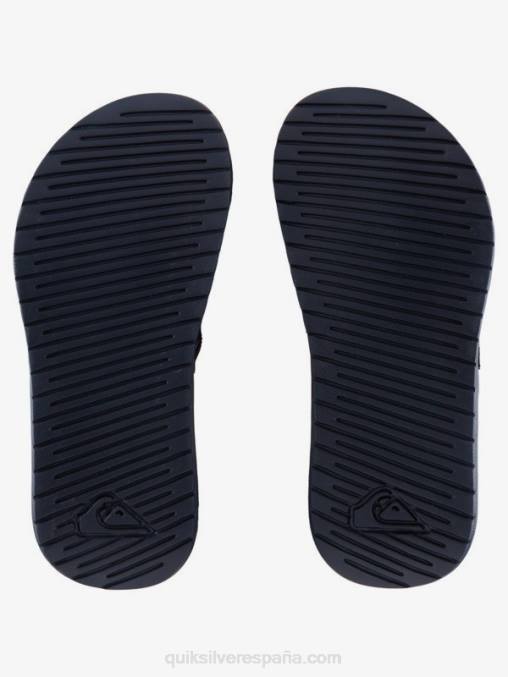 azul verde 8-16 controles deslizantes de ajuste de costa brillante D6T4D2187 Niños Quiksilver