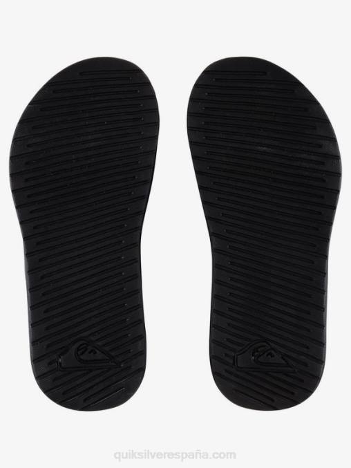 blanco negro 8-16 controles deslizantes de ajuste de costa brillante D6T4D2185 Niños Quiksilver