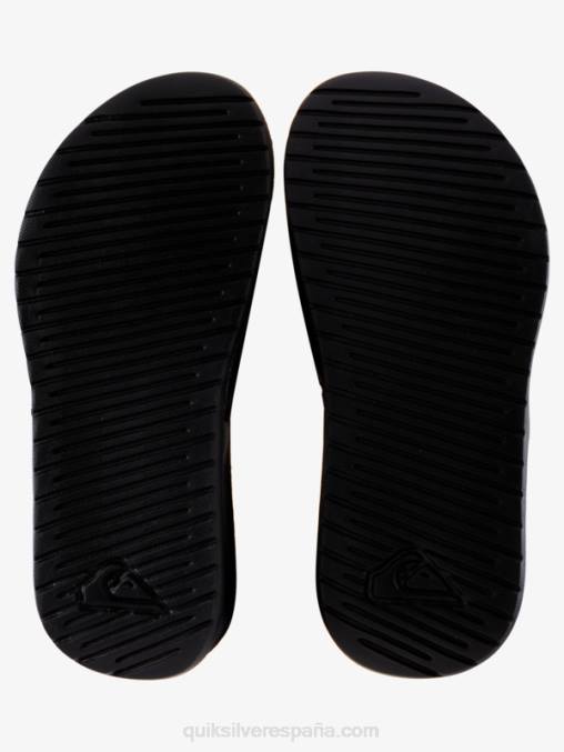 blanco negro 8-16 controles deslizantes de ajuste de costa brillante D6T4D2185 Niños Quiksilver