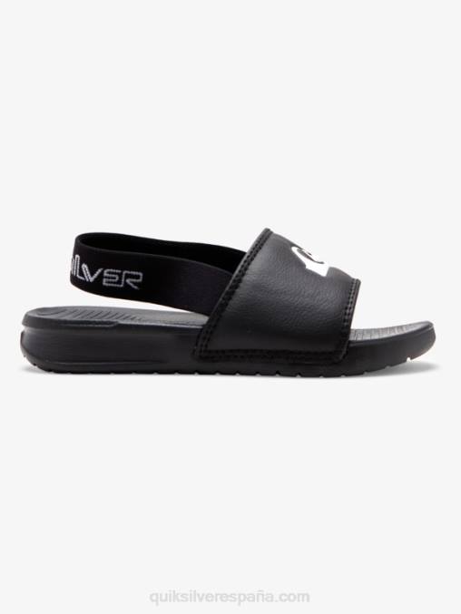 blanco negro sandalias con tiras costa brillante D6T4D2163 Niños Quiksilver