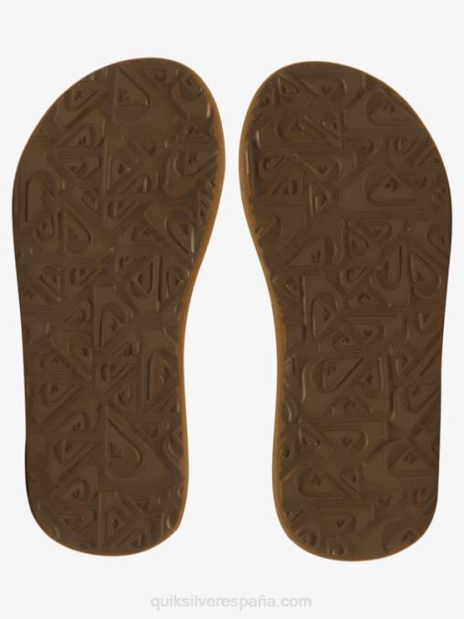 bronceado 1 8-16 sandalias carver con núcleo de ante D6T4D2092 Niños Quiksilver