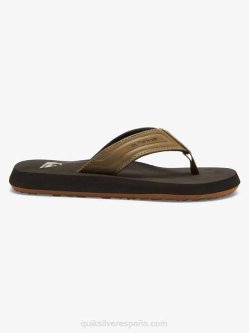 bronceado 1 Sandalias con núcleo de llave inglesa 8-16 D6T4D2182 Niños Quiksilver