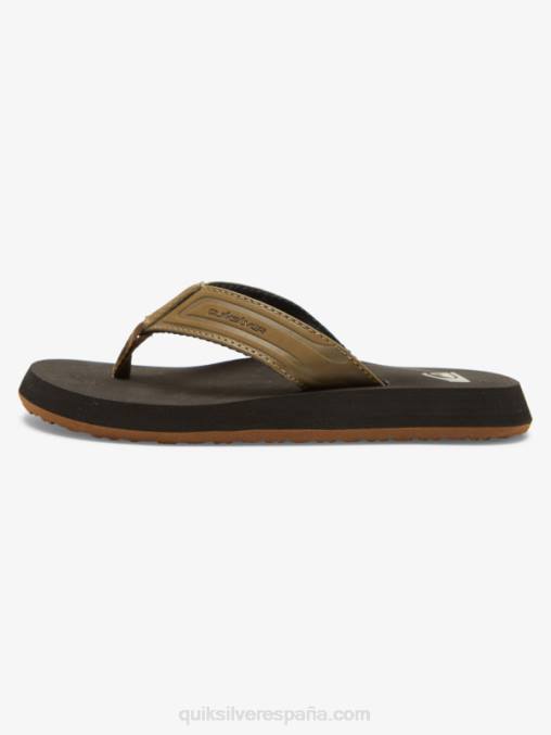 bronceado 1 Sandalias con núcleo de llave inglesa 8-16 D6T4D2182 Niños Quiksilver