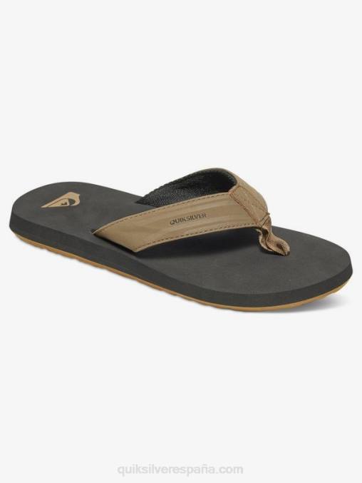 bronceado - sólido 8-16 sandalias con llave inglesa D6T4D2284 Niños Quiksilver