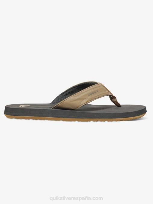 bronceado - sólido 8-16 sandalias con llave inglesa D6T4D2284 Niños Quiksilver