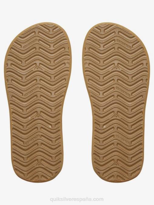 bronceado - sólido 8-16 sandalias con llave inglesa D6T4D2284 Niños Quiksilver