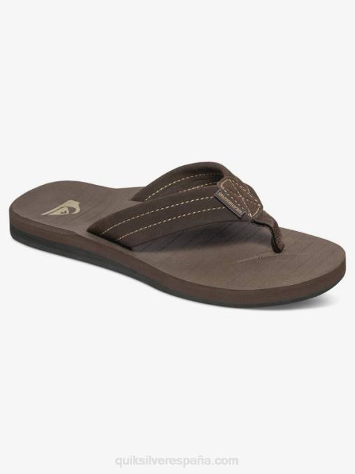 demitasse - sólido 8-16 sandalias carver de piel de ante D6T4D2283 Niños Quiksilver