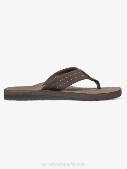 demitasse - sólido 8-16 sandalias carver de piel de ante D6T4D2283 Niños Quiksilver