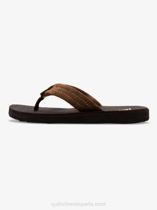 demitasse - sólido 8-16 sandalias carver de piel de ante D6T4D2283 Niños Quiksilver