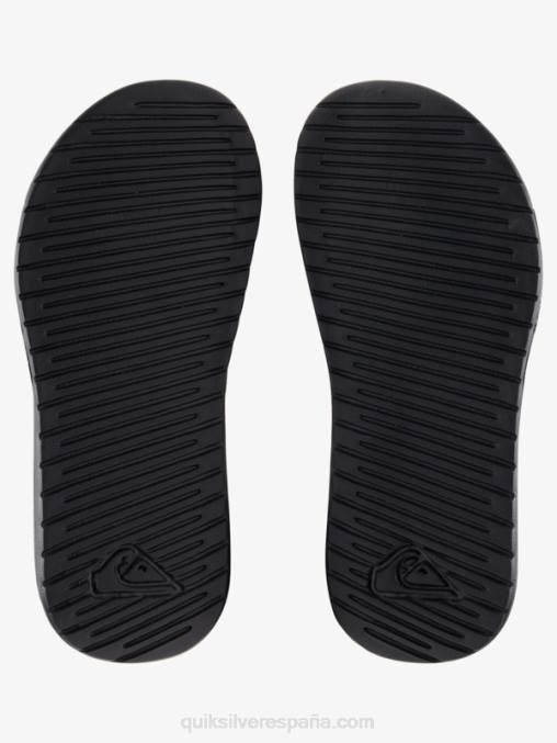 gris 1 8-16 controles deslizantes de ajuste de costa brillante D6T4D2186 Niños Quiksilver