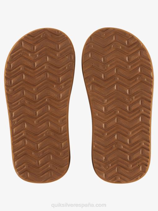 marrón 1 Sandalias con núcleo de llave inglesa 8-16 D6T4D2183 Niños Quiksilver