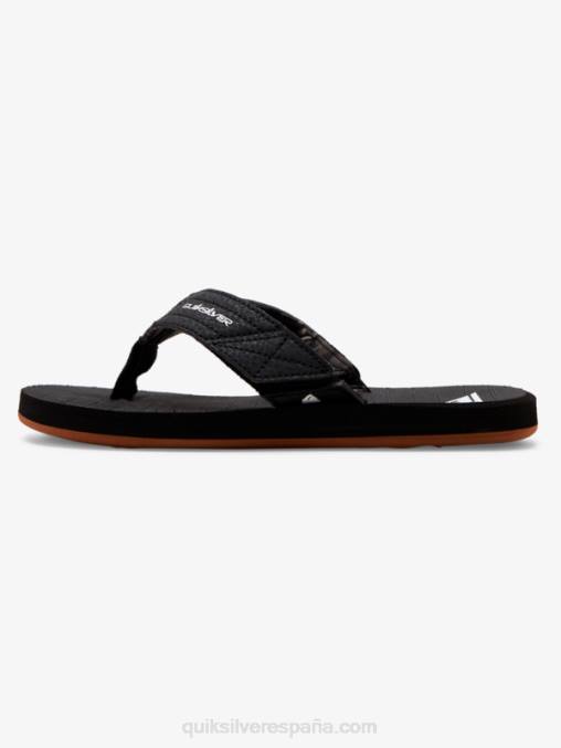 marrón oscuro 8-16 sandalias carver switch D6T4D2210 Niños Quiksilver