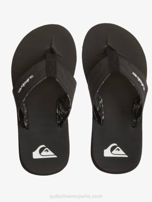 marrón oscuro 8-16 sandalias carver switch D6T4D2210 Niños Quiksilver