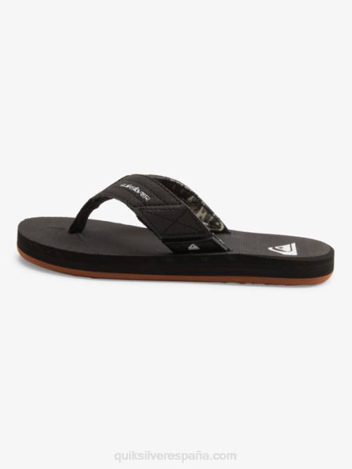 marrón oscuro 8-16 sandalias carver switch D6T4D2210 Niños Quiksilver