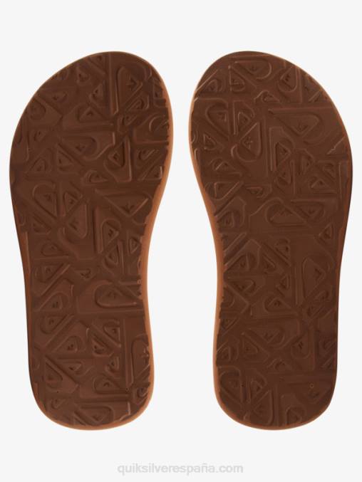 marrón oscuro 8-16 sandalias carver switch D6T4D2210 Niños Quiksilver