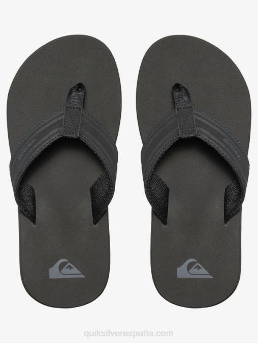 marrón oscuro 8-16 sandalias con llave inglesa D6T4D2285 Niños Quiksilver