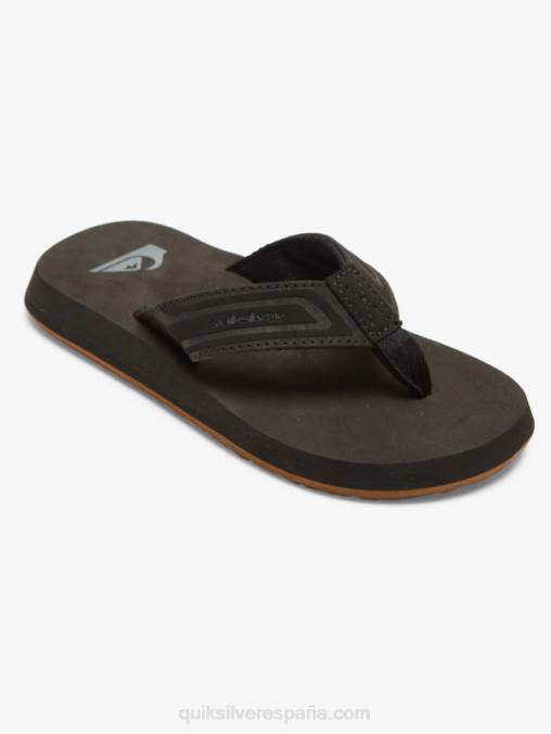 negro Sandalias con núcleo de llave inglesa 8-16 D6T4D2181 Niños Quiksilver