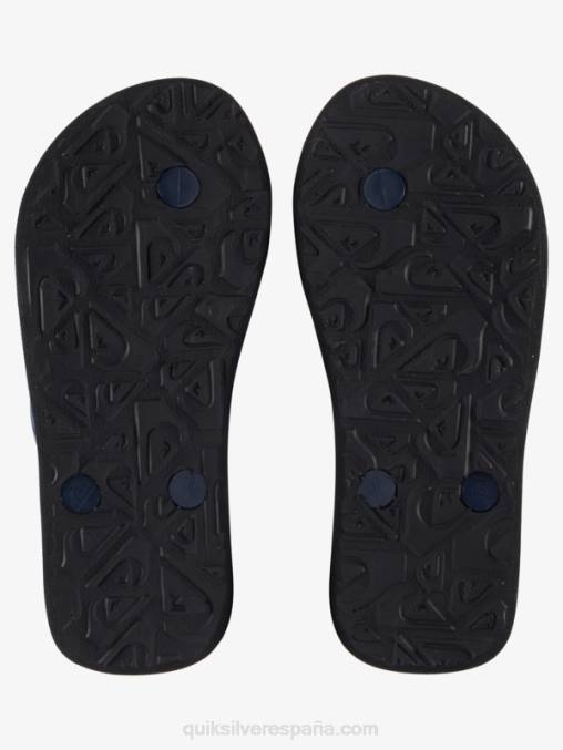 negro/naranja 8-16 chanclas molokai D6T4D2027 Niños Quiksilver