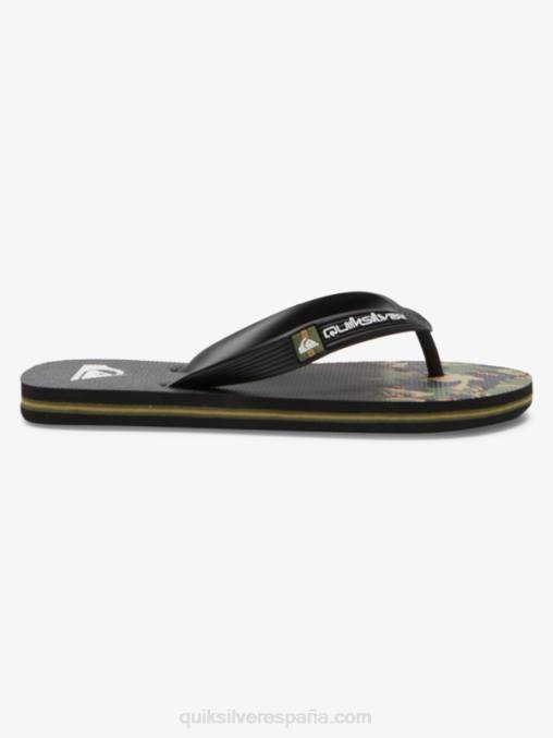 verde 1 8-16 chanclas molokai D6T4D2025 Niños Quiksilver