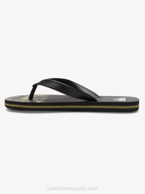 verde 1 8-16 chanclas molokai D6T4D2025 Niños Quiksilver