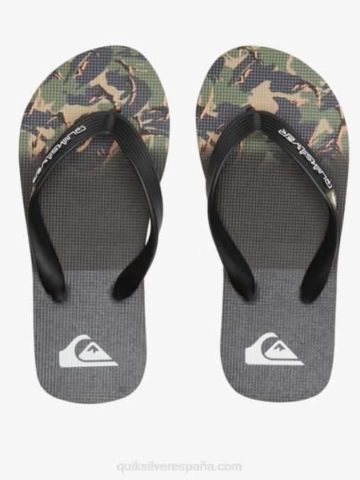verde 1 8-16 chanclas molokai D6T4D2025 Niños Quiksilver
