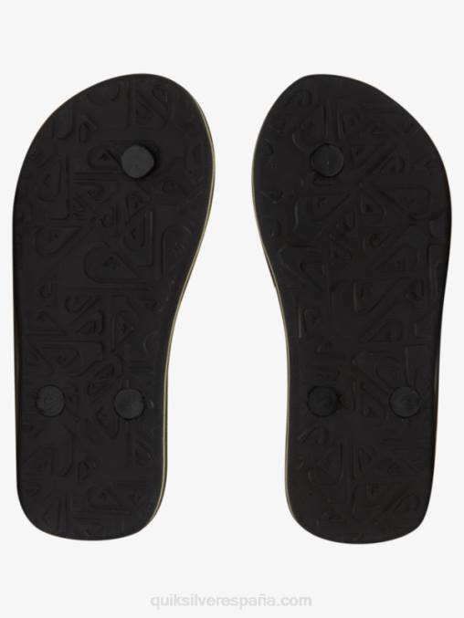 verde 1 8-16 chanclas molokai D6T4D2025 Niños Quiksilver